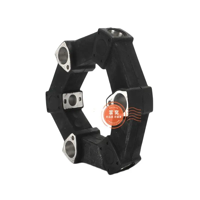 Excavator Parts joint glue hydraulic pump coupling reinforced elastic rubber engine joint buffe 25A/25AS