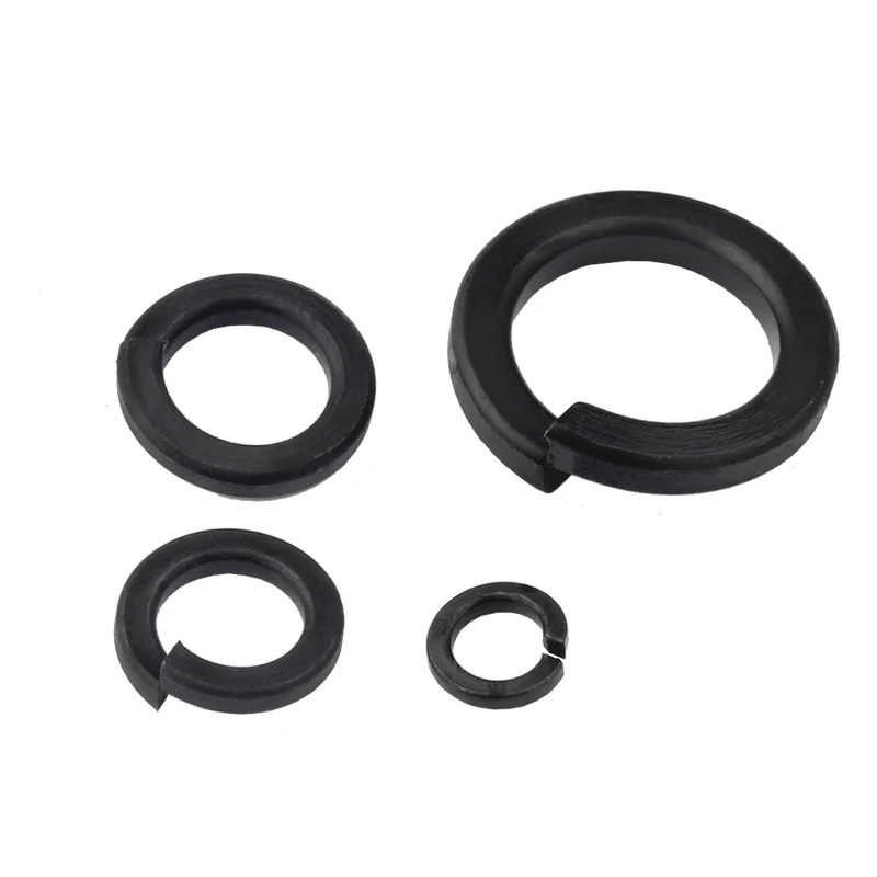 Description Picture 5 of itemGrade 8.8 High Strength Black Carbon Spring Split Lock Washer Elastic Gasket M2 M2.5 M3 M4 M5 M6 M8 M10 M12- M30