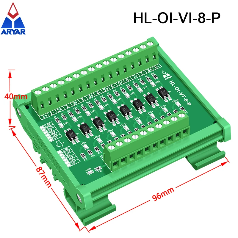 Modulo Convertore Di Tensione A 8 Canali Scheda Di - Foto 4