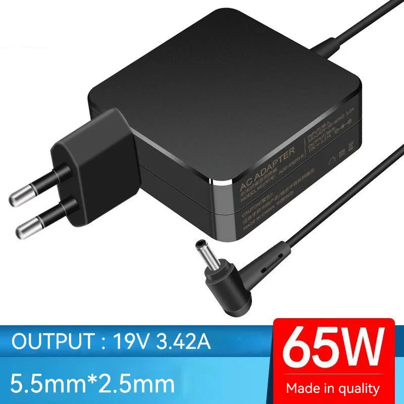 

19V 3.42A 65W 5.5*2.5MM Laptop Ac Adapter Charger For Asus Z62 A400 K55N X550LB X550LC X44 L3H M2400N M2C Pro35 M2422N M3NP-1A