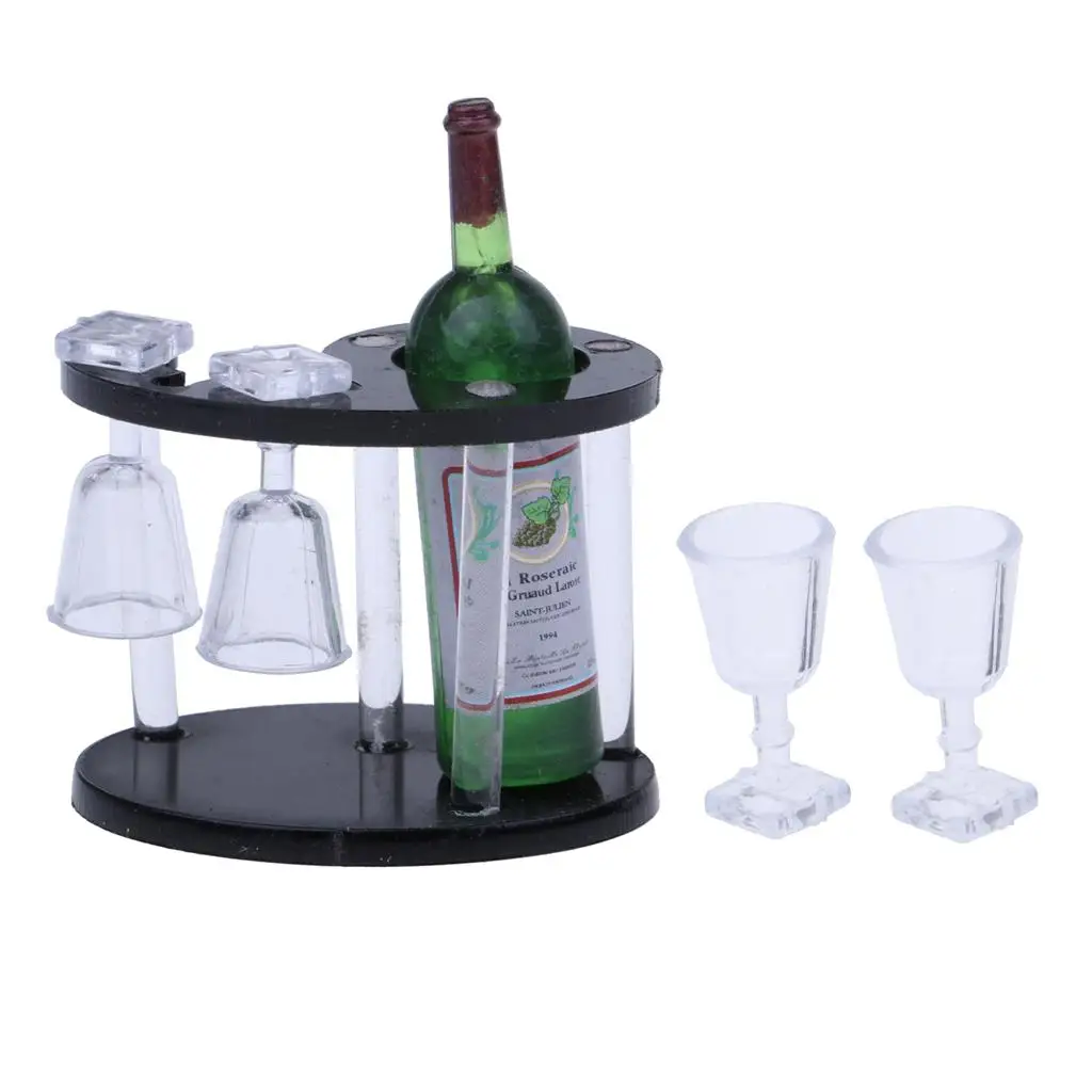 

Miniature Bottles & Champagne Rack Kitchen