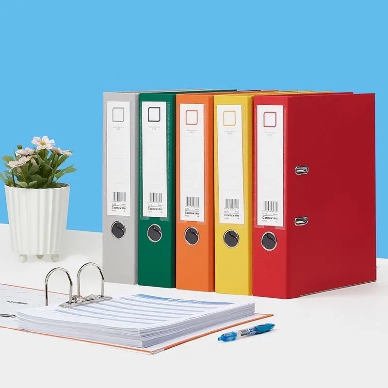 

Multicolor Large Ring Binder A4 Lever Arch File Folder For Documents A4 Organizer Office Supplies Lever Arch Folder On A4 Rings