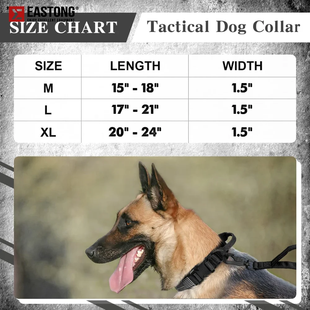 German Shepherd K9 Dog Harness Size Guide Dog Collar And Leash Set