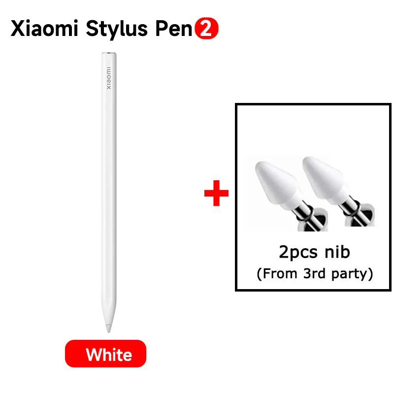 thumbnail image 1 of Lápiz óptico Xiaomi Stylus Pen 2 para tableta Xiaomi Pad 6 Lápiz inteligente Xiaomi Frecuencia de muestreo Lápiz magnético 18 min Carga completa para Mi Pad 5 Pro, 1 of 5
