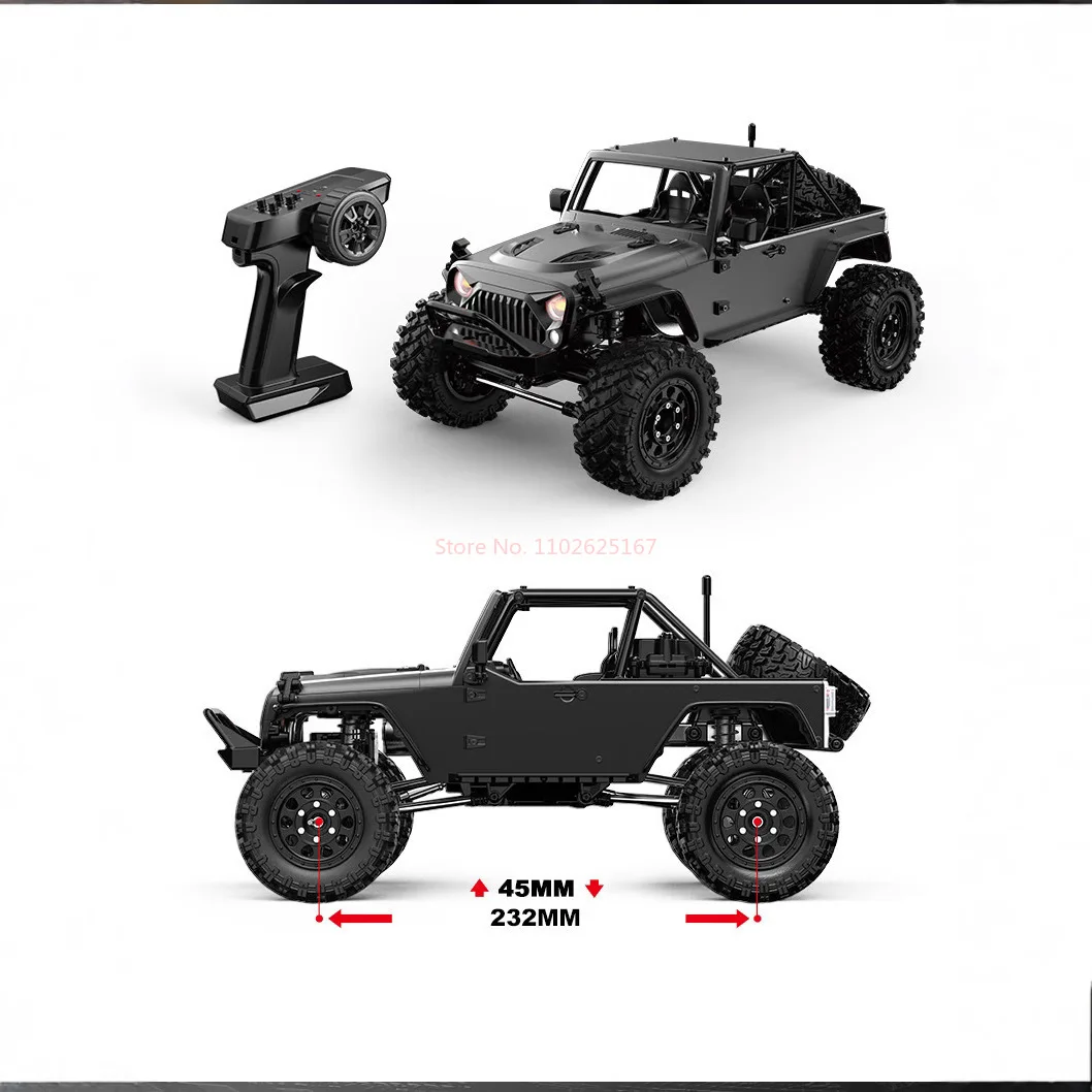 New MJX Hyper Go H12Y Brushless Remote Control Cars 12km/H 1/12 Four-Wheel Drive Climbing Off-Road Vehicle Model Toys Kids Gifts 4
