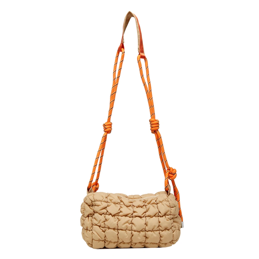 Nylon Quilted Cloud Crossbody Bag for Women