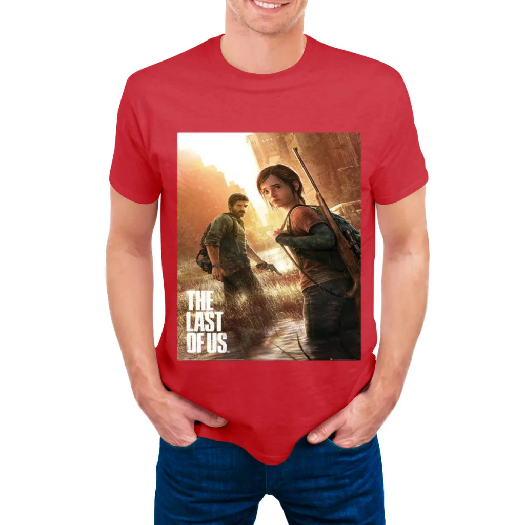 thumbnail image 1 of Camiseta de manga corta con cuello redondo y nueva camiseta de verano para hombre de The Last Of Us, 1 of 5