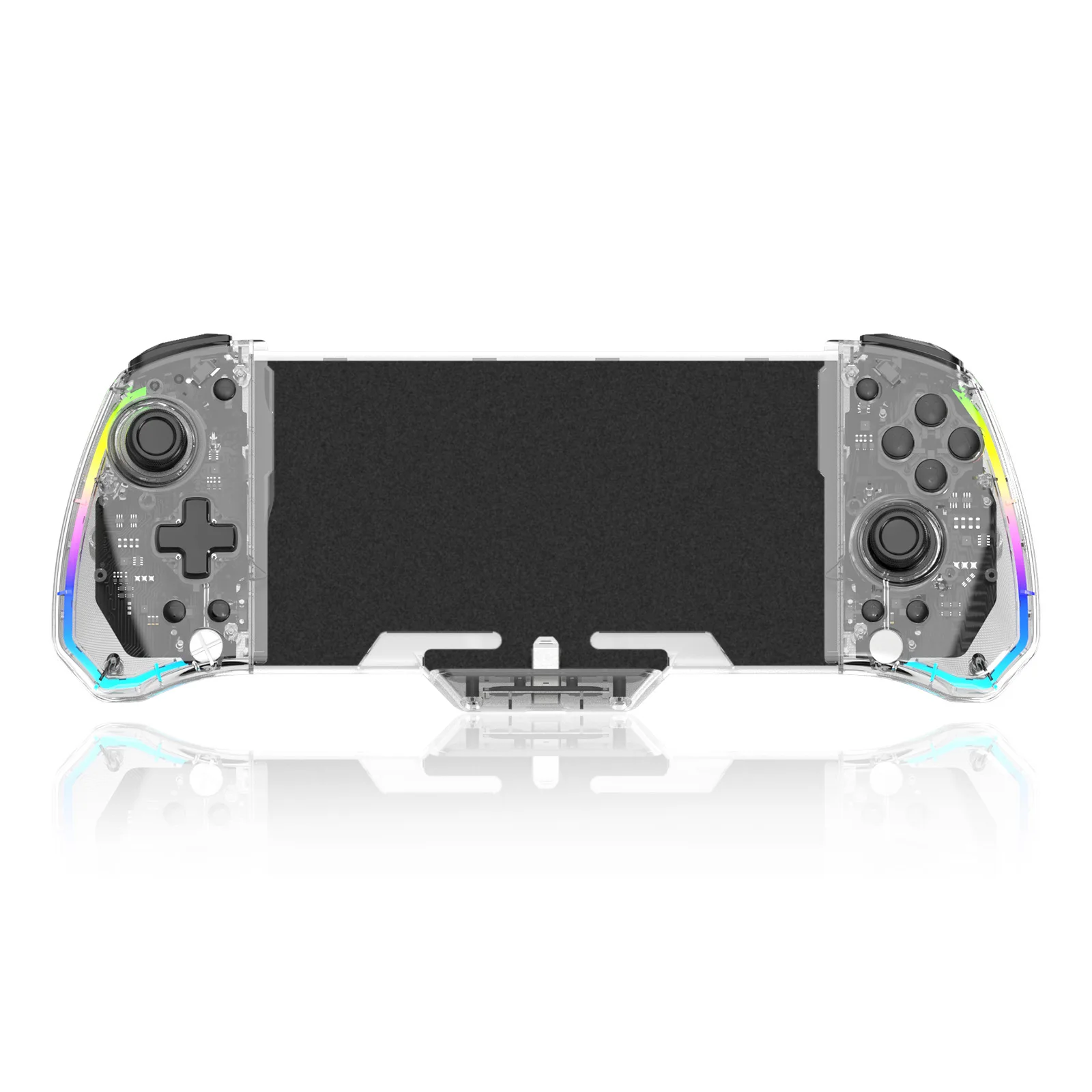 NEW YS43/44/45 RGB Colorful Transparen For Switch game console in-line handle suitable Controller Joypad Gamepad Joystick