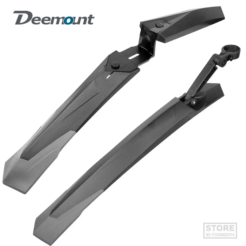 

Deemount 1 Pair New Bicycle Mudguard Mountain 26 27.5 29 inch Bike Mud Wings Front/Rear Fender Quick Mount 27.2-34.9mm Seatpost