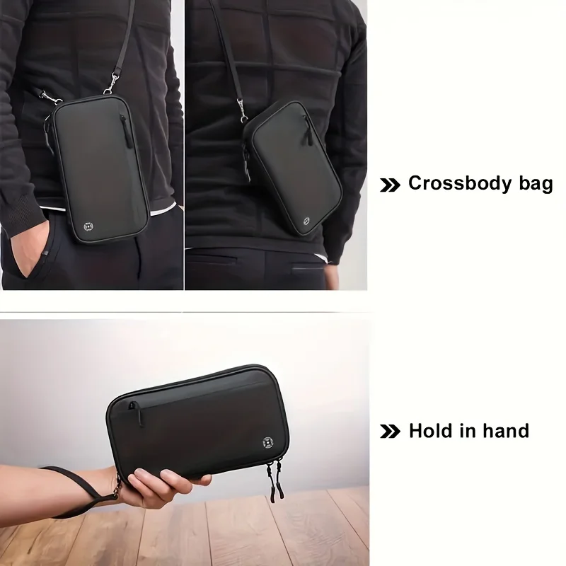 Travel Passport Wallet Passport Holder RFID Blocking Waterproof Bag Document Organizer For Women And Men