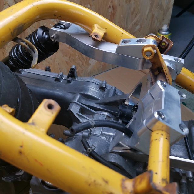 ストレッチエクステンションマウントハンガーファットリムフィットズーマーAF58 50CC エンジンストレッチ延長マウントハンガーフィット