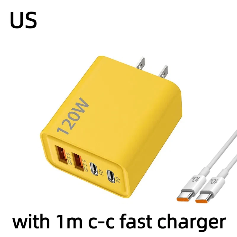 US yellow with cable
