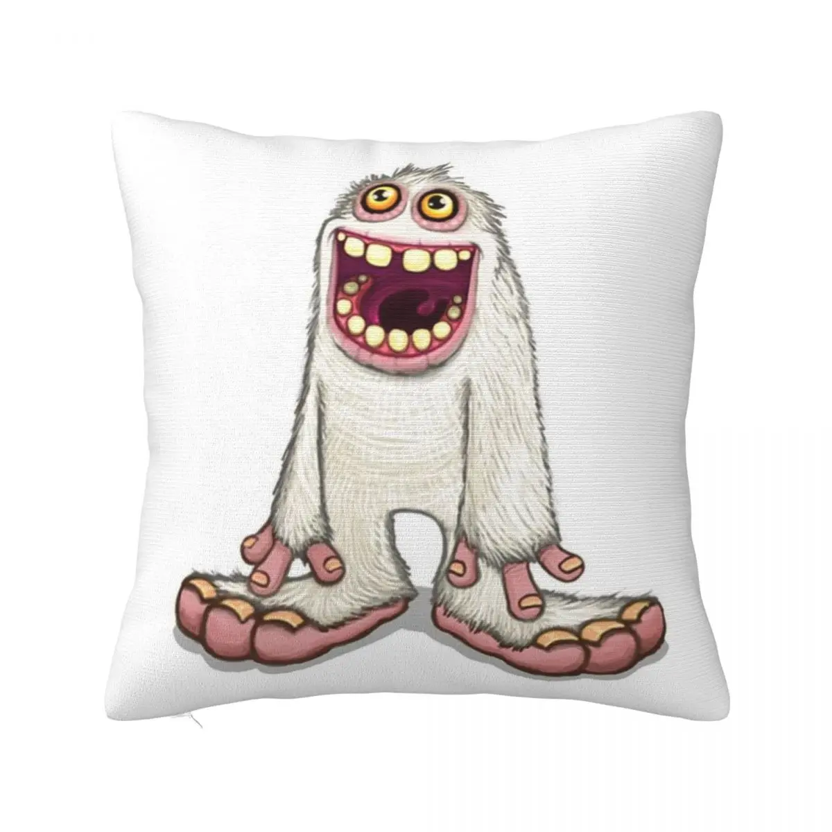 

Плед для видеоигр My Sing Monsters, мягкая декоративная мультяшная подушка, чехол на молнии, 18 дюймов