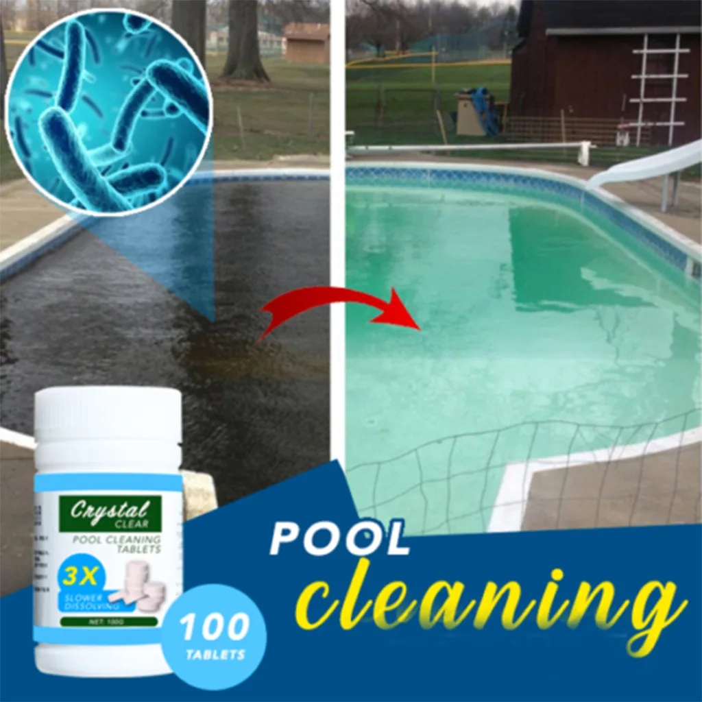 Pool Cleaning Tablet Effectively Guard Against Harmful Organism Disinfect Hot Tub Cleaning Supplies home accessories tools pool cleaning tablets