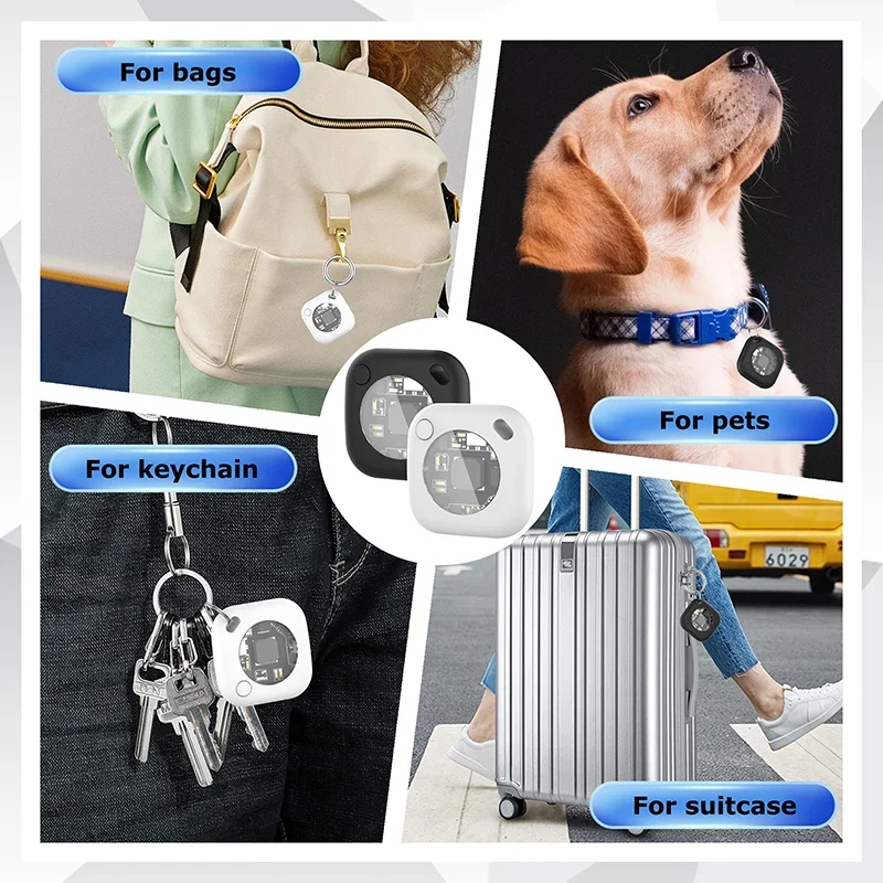 Mini Anti-lost Device Works for Apple Find My Finder Airtag Anti-loss Device Bicycle Pet Locator Global Positioning Tracking