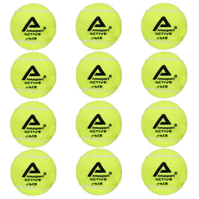 AMASPORT Tennis Balls Practice Training Pressureless High Quality Durable Bouncy Balls for Beginner Tennis Sport AMASPORT Tennis Balls Practice Training Pressureless High Quality Durable Bouncy Balls for Beginner Tennis Sport