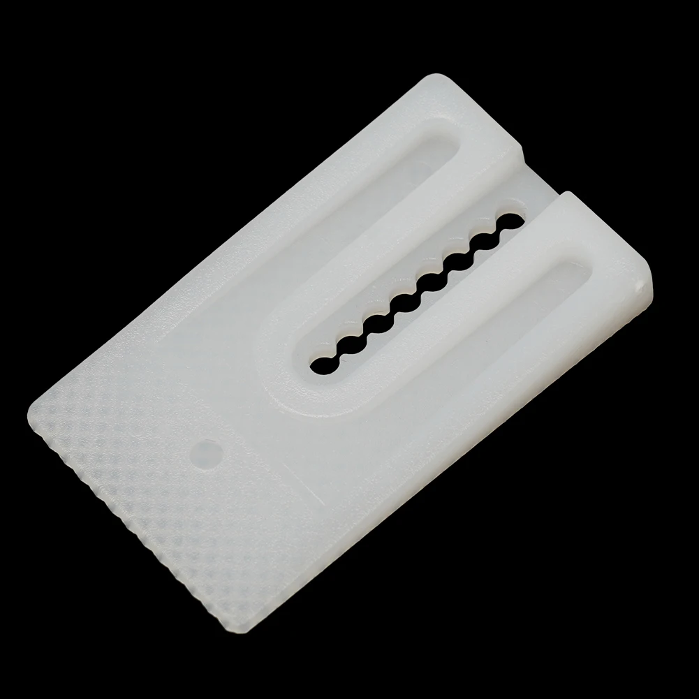 

Wedge Gasket 8pcs Toilet Shims Multi-Purpose 49*29*6.5mm Soft Plastic Stackable Transparent For Furniture Cabinets Tables