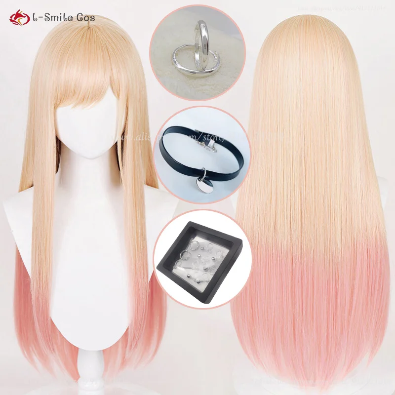 その他 Make-up girl & wig lady Marin Kitagawa Wig Anime My Dress-up Darling Cosplay Wig
