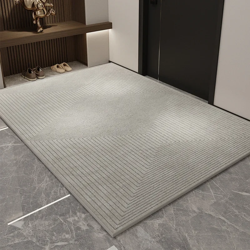 Inside Front Doormats Low Profile Entryway Rugs Absorbent Outdoor Rug Heavy Duty Non-Slip Washable Welcome Mat Rubber Mat