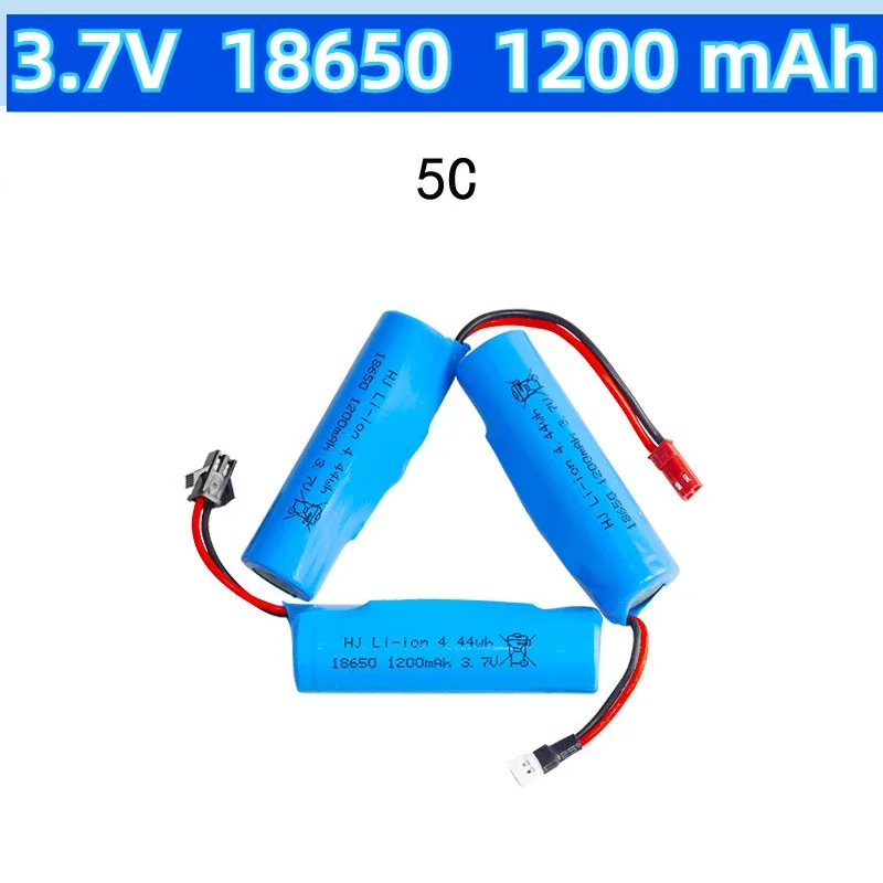 Connecteurs XH2.54, JST et SM sur batterie Li-ion 18650 3.7V pour modélisme