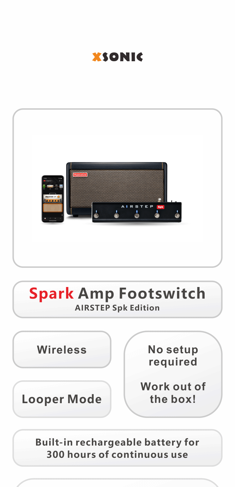 AIRSTEP Spk Edition | Spark Amp Footswitch - AliExpress 18