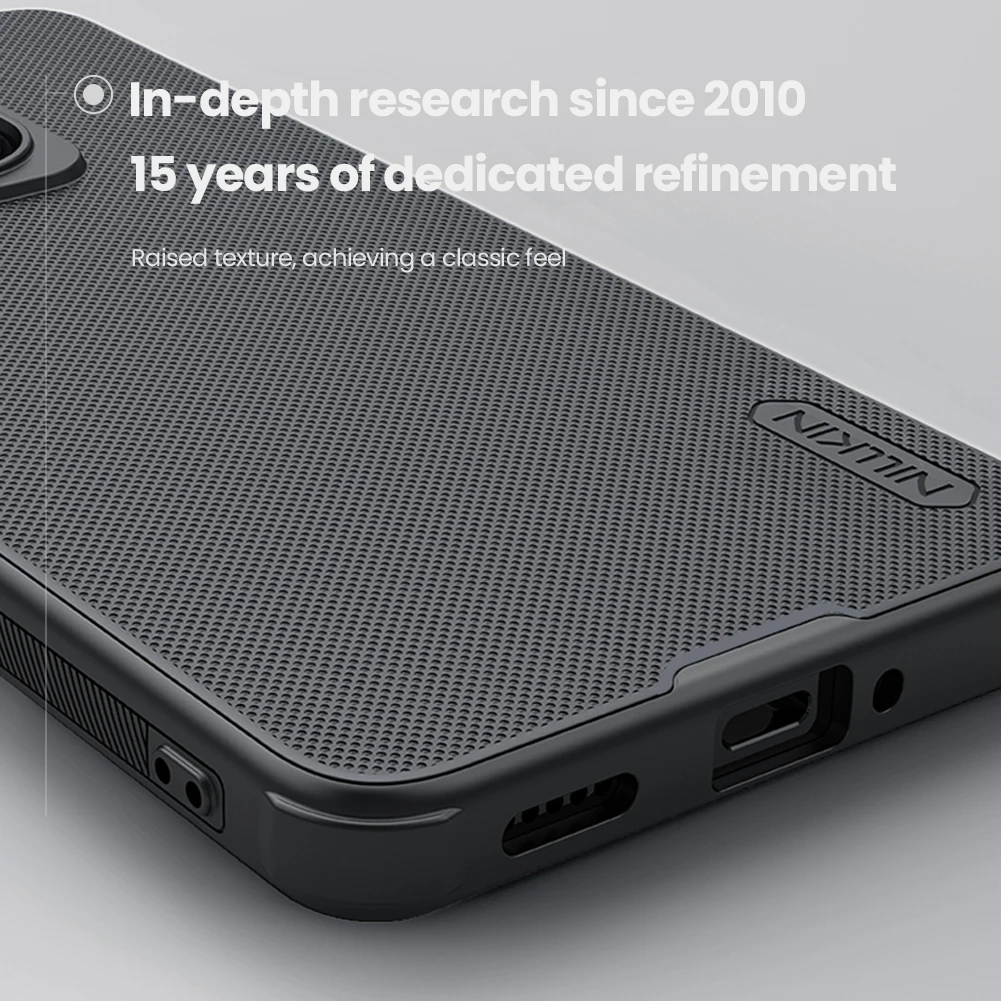 Nillkin for Xiaomi Mi 14T Pro / 14T 5G Case Super Frosted Shield Pro Hard PC Panel Soft Frame 360 Shockproof Cover for Mi14T 2