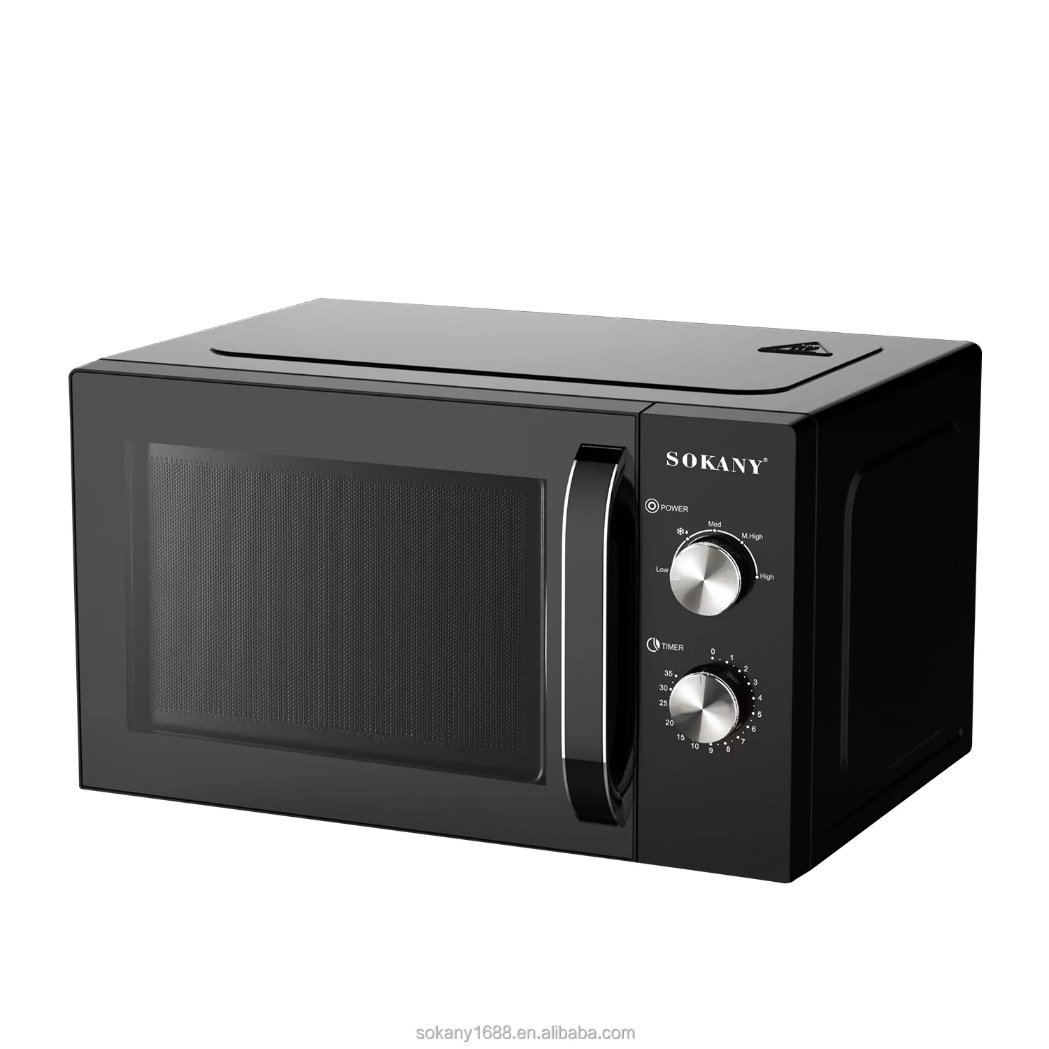Microwave Oven with Grill 25L White  Microwave Oven  Household Appliances 54.2x41.2x33.3cm 4
