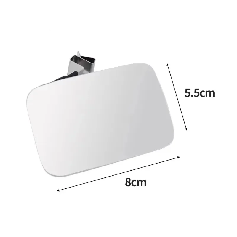 Frameless Adjustable Blind Spot Mirror 360° Rotation Wide Angle Rear View Mirror for Car SUV Truck Anti-collision Safety Mirror