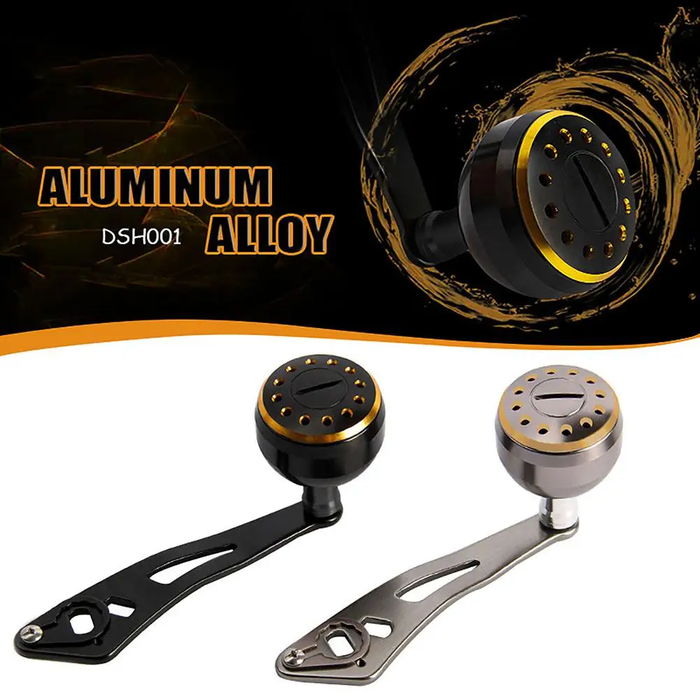 93mm Fishing Reel Modified Extended Rocker Arm Low-profile Reel Handle Metal Single Rocker Arm Replacements Parts fishing reels spinning fishing accessory