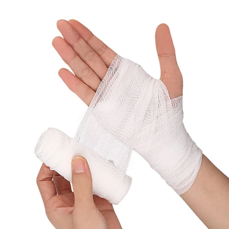 

Рулон марлевой повязки, 4 шт., рулон по 4,9 ярда, стерильная марлевая повязка медицинского назначения