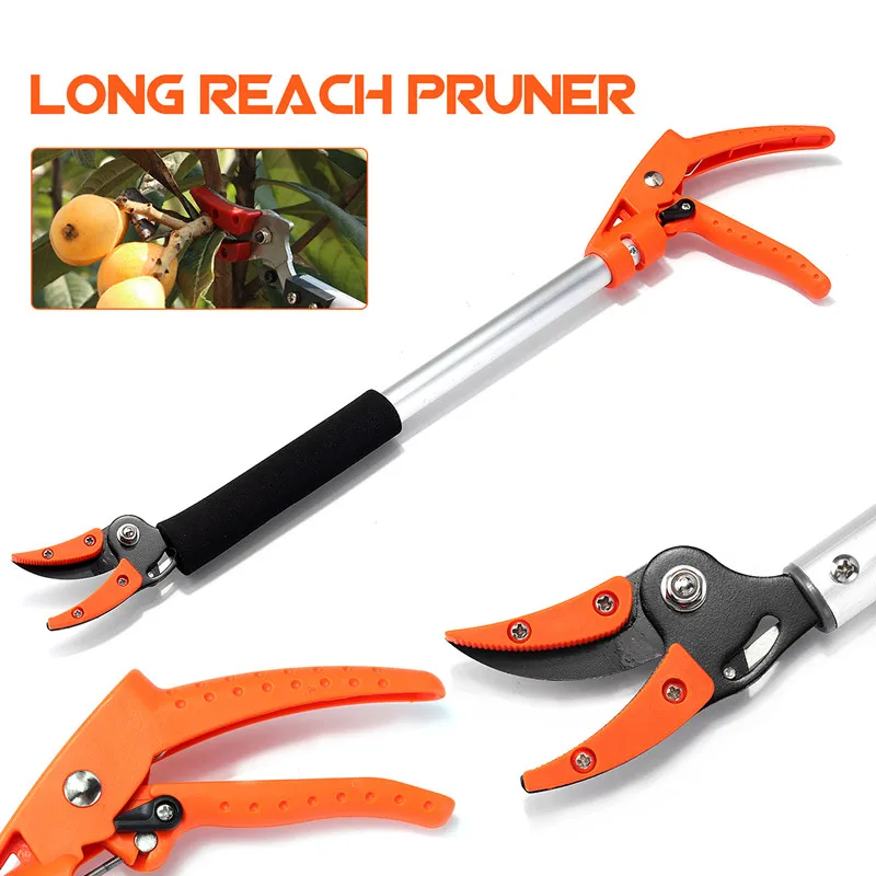 1MFruitPickerShearGardeningTreePruningGripperLongPoleCutter