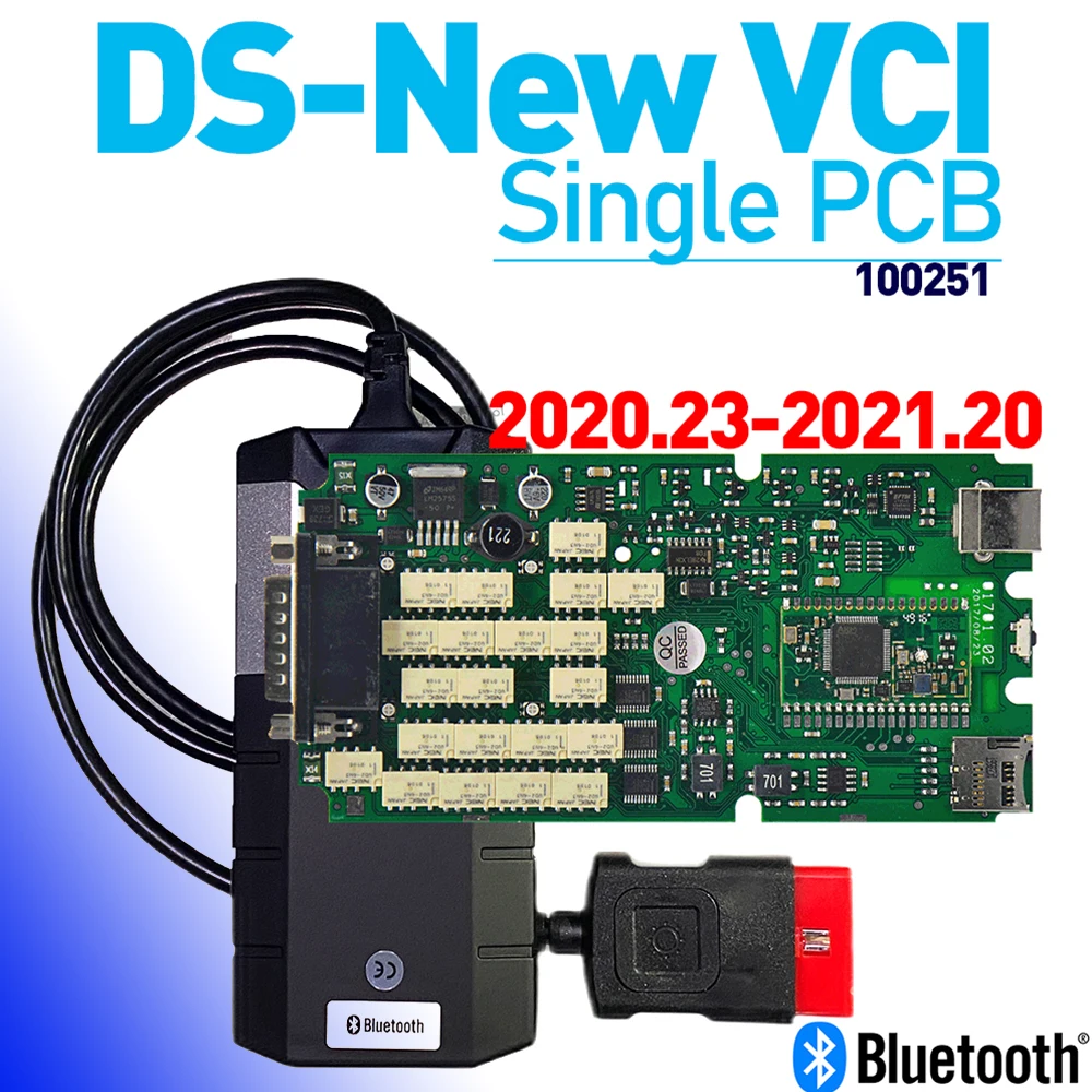 Carfix обновление новый VCI A + качество один плата PCB DS150e оборудование для 2020 23 до 2021 20