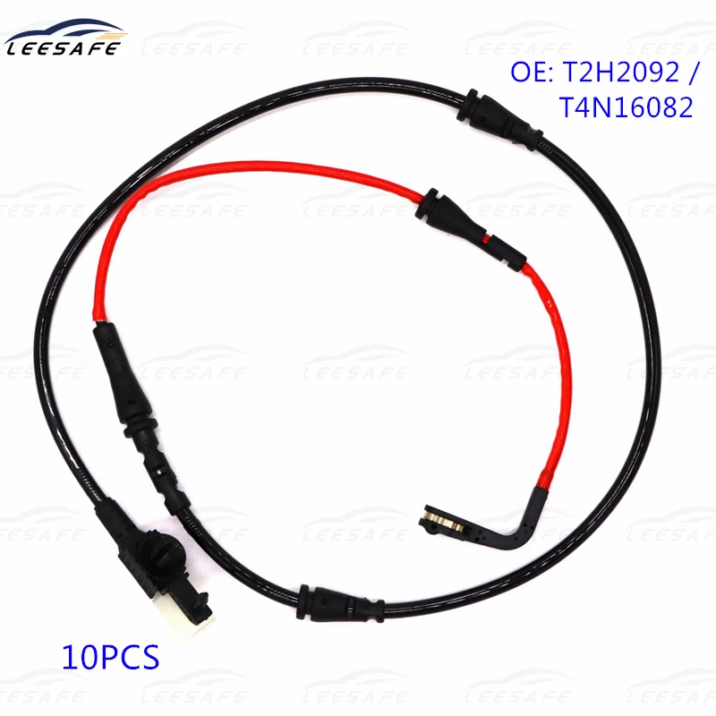 

10pcs Front Brake Pad Sensor T2H2092 T4N16082 for JAGUAR XE X760 2.0 D AWD car front wheel brake pad wear sensor