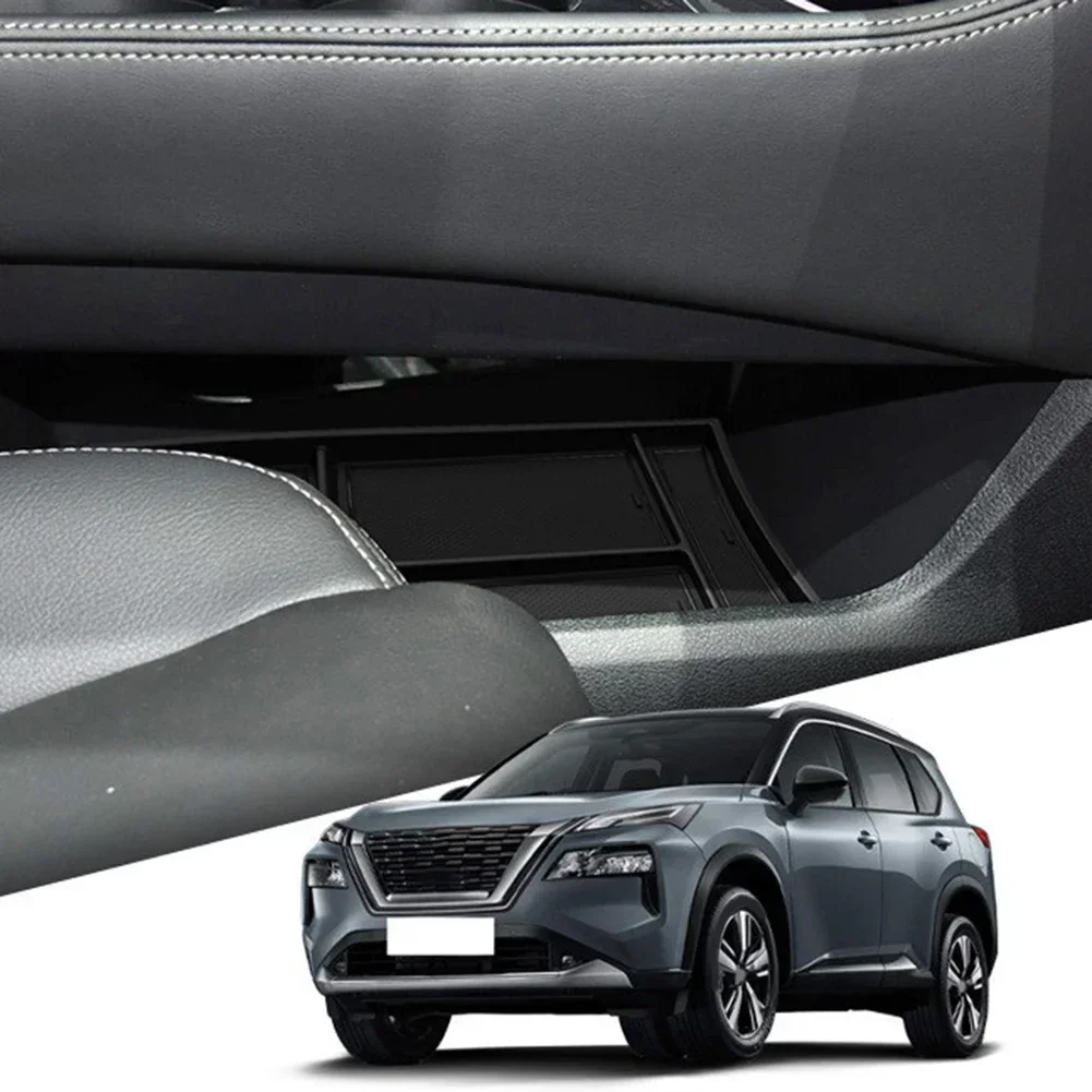 Storage Box Center Console Organizer 1pc For Nissan For X-Trail T33-23 Central Control Dedicated Lower