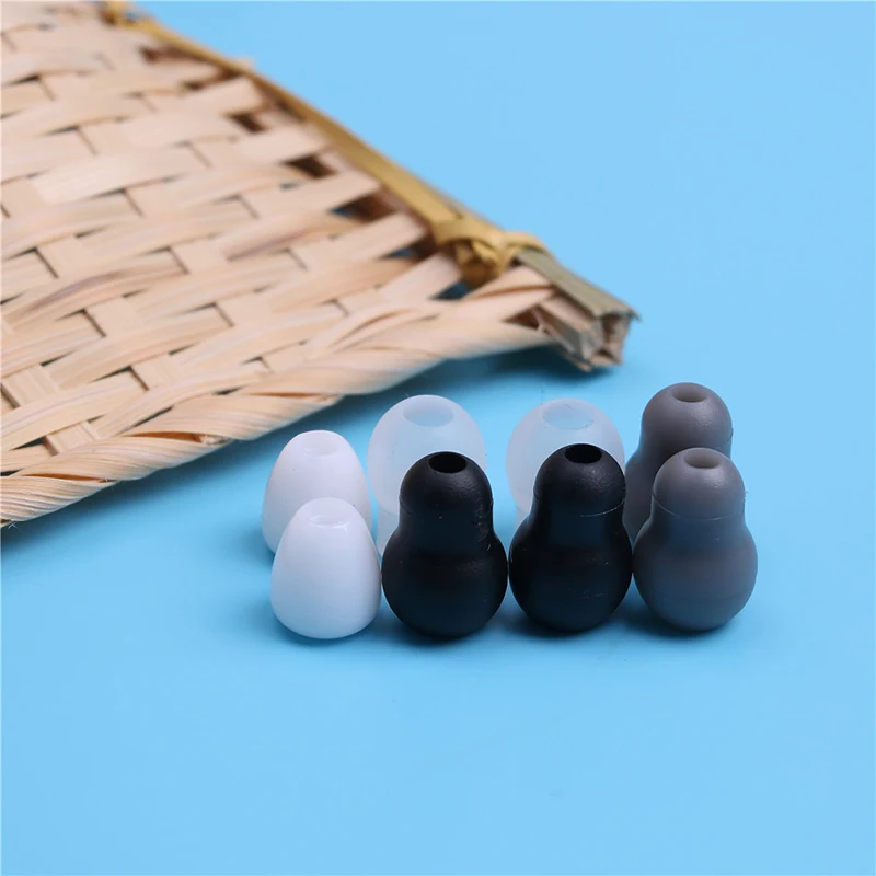 Lot de 10 embouts auriculaires souples et réutilisables en silicone pour stéthoscope Littmann_voghion.com