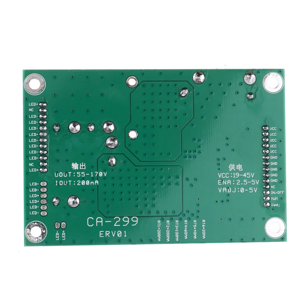 도체 카드 정전압 45V 조정 가능한 출력 55-170V LCD 26-55 인치 용