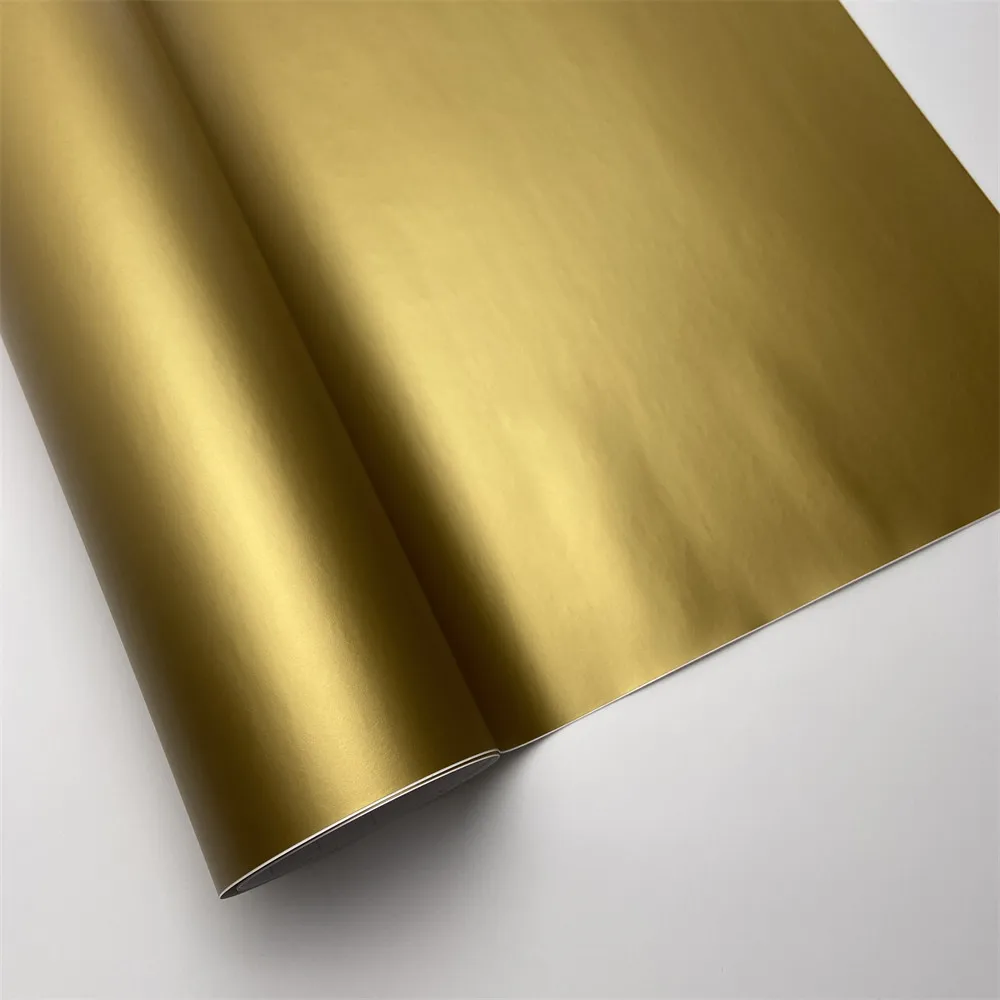 Matte Gold Wrap Vinyl Film example image 2