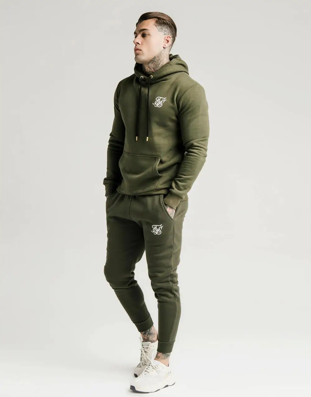 Set completo tuta cachi SikSilk|Men's Sets| - AliExpress
