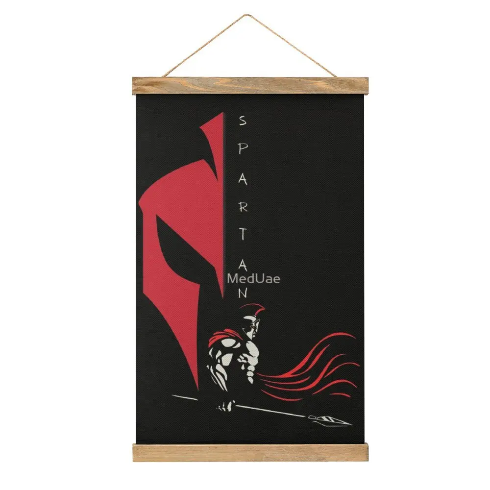 Graphic Vintage Spartan Sparta Warrior Helmet 1 Canvas Hanging Picture Hanging Humor Graphic Office Stile Immagine Deco