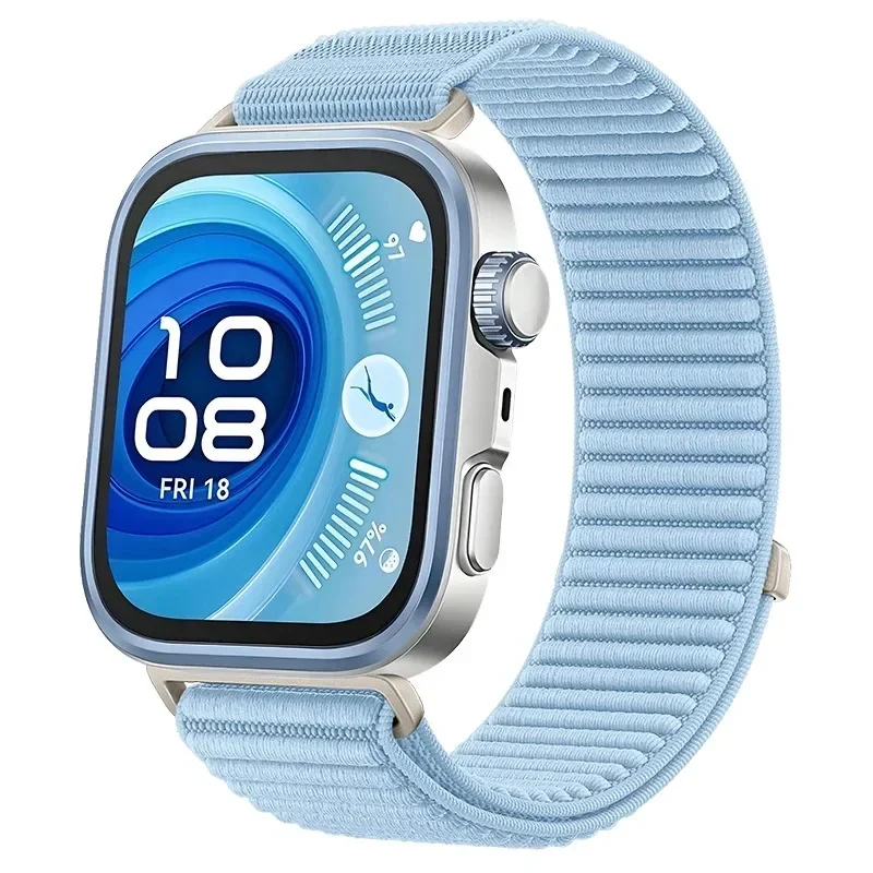 Breathable Braided Nylon Loop Strap - Comfortable Watch Band  Accessories