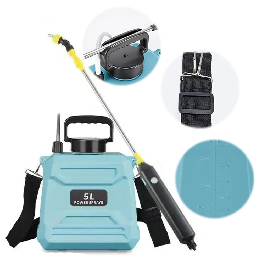 Automatic Garden Water Sprayer 5L Shoulder Pesticide Sprayer