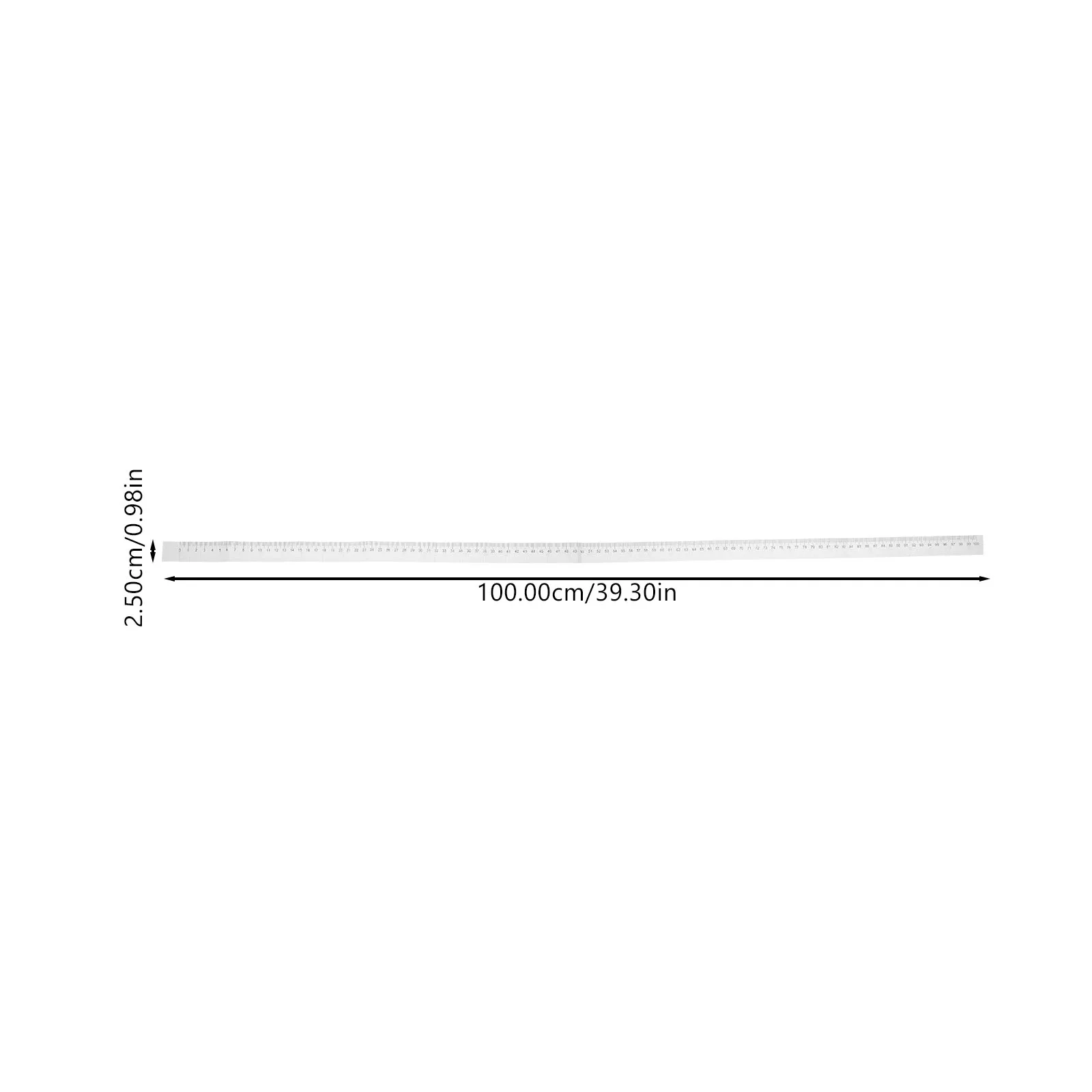 Disposable Double-Sided Paper Measuring Tape Measure Ruler Tape For Medical Baby Head Use 100pcs
