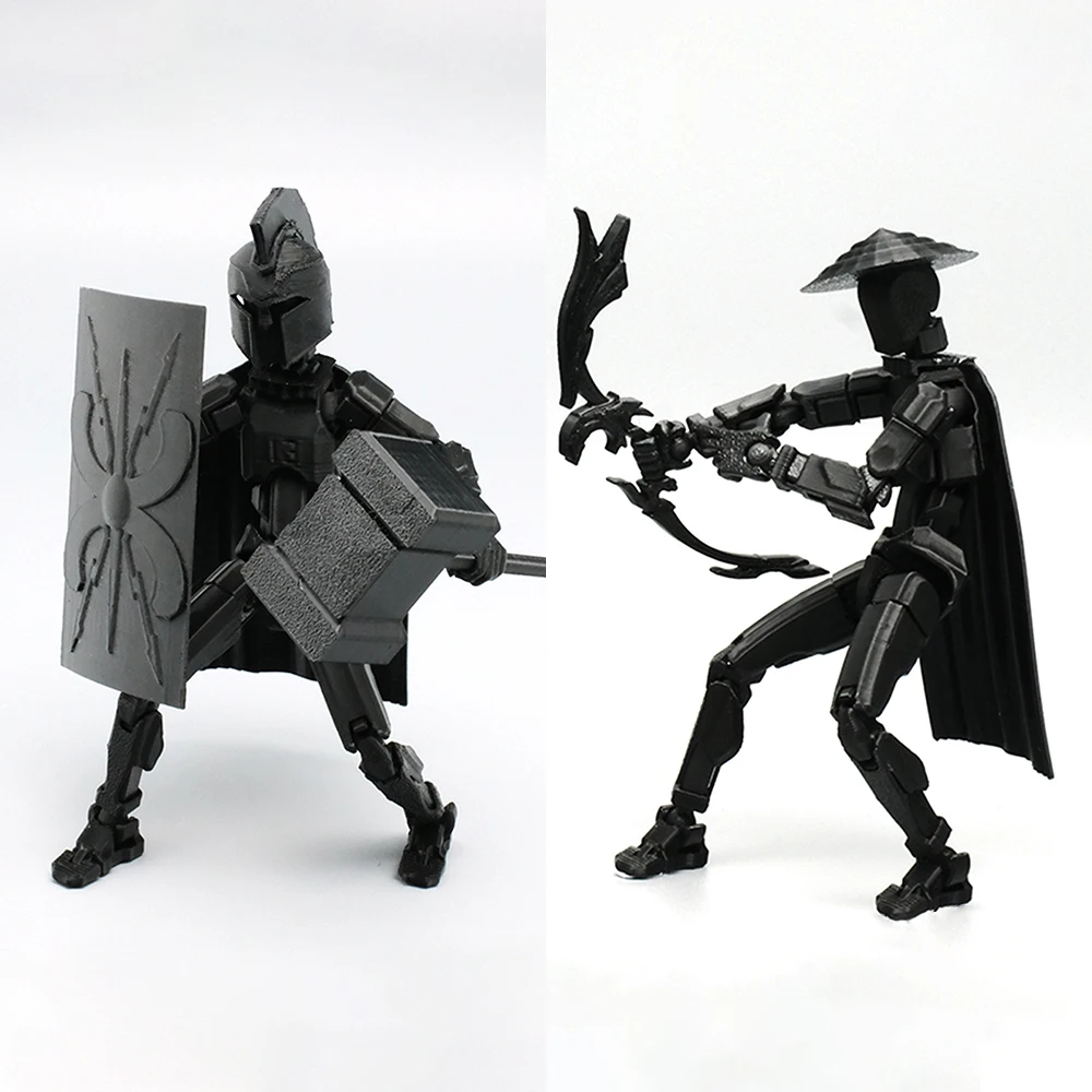 Multi-articulado móvel shapeshift robô 2.0 3d impresso manequim