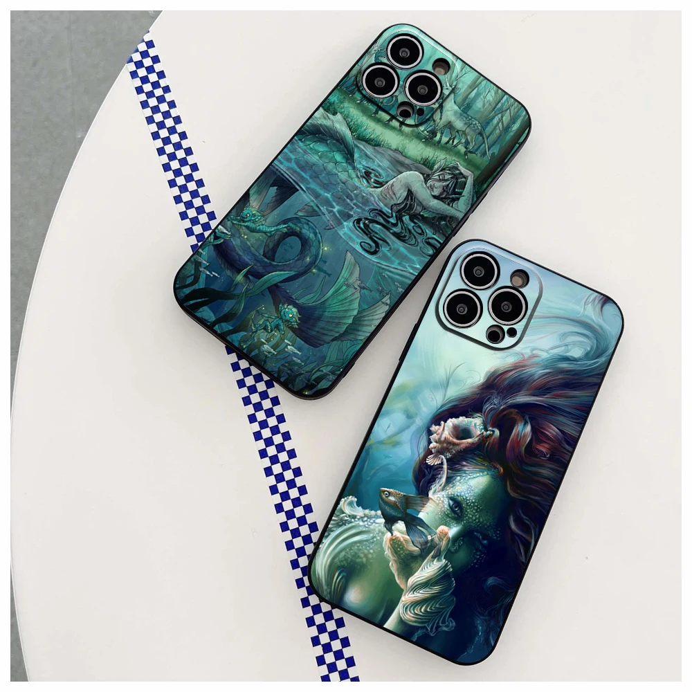 Per Iphone 13 Pro Max Custodia Per Telefono Sirena Per Iphone 14 13 11 12 Pro Xs 13 Pro Max 8Plus Se 2020 Cover Per Telefono Custodia Iphone Xr Cool