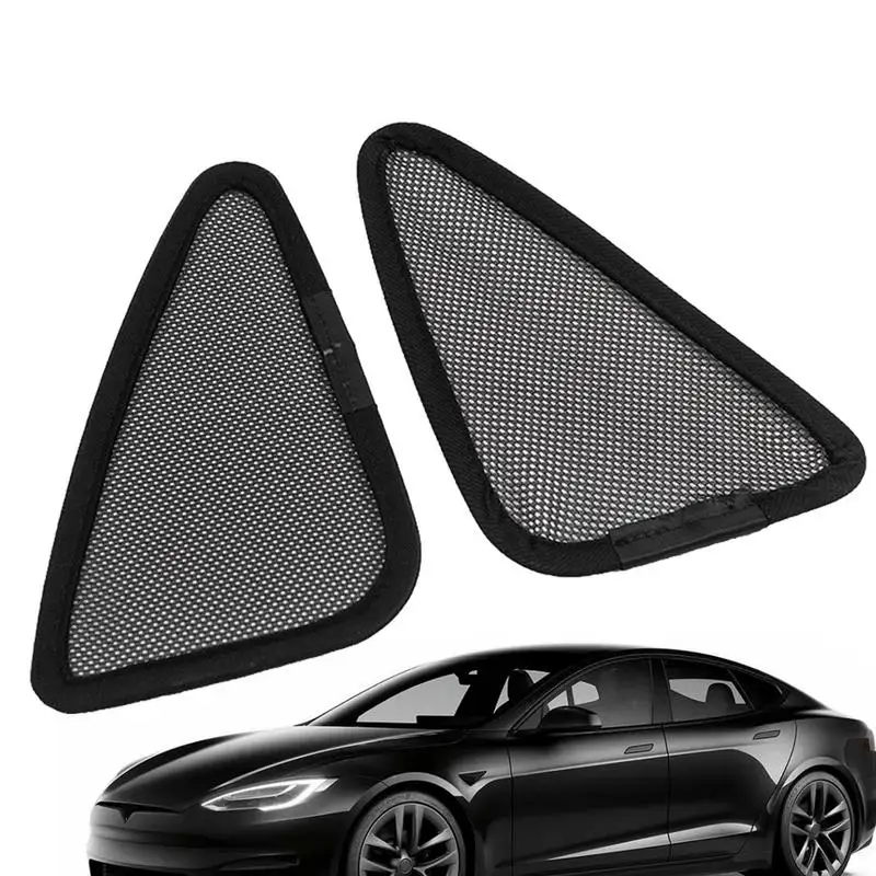 

Car Sun Shade Styling Accessories Small Triangle Shading Mats Light Blocking Pads Protector UV Reflection Summer Cooling Cover