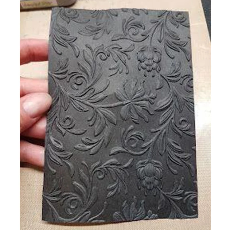 Tim Holtz Mini Botanical Garden 3d Relief Folder For Diy To Make Greeting Cards, Paper Scrapbook, Stamp Free Metal Cutting Mold