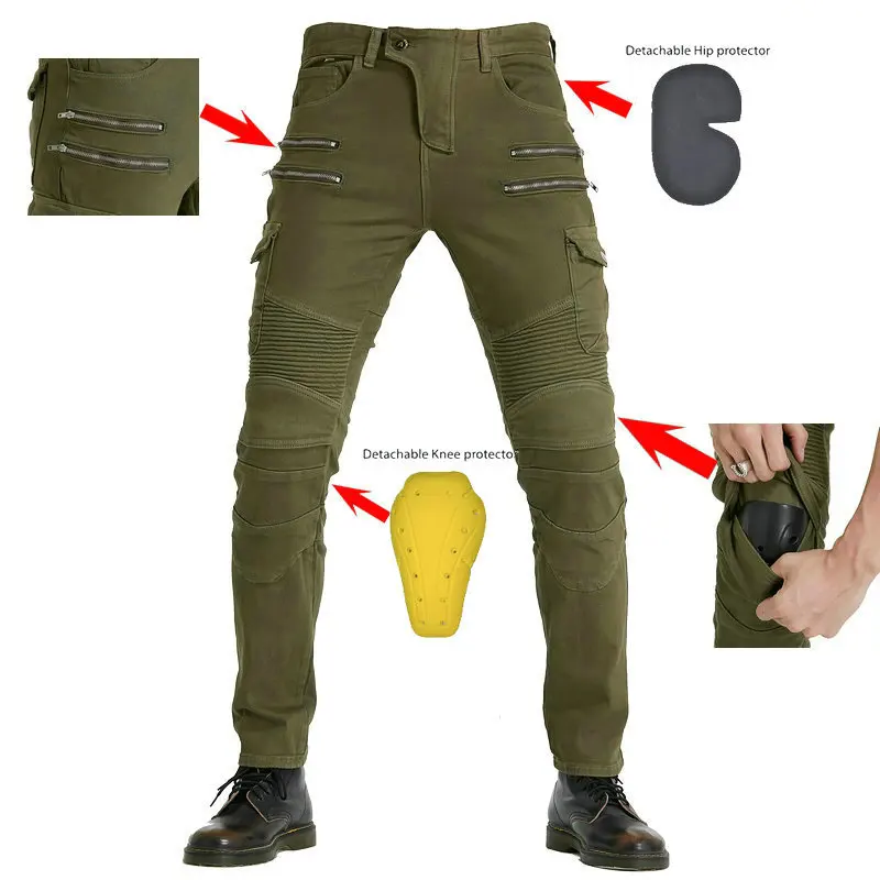 

Motorcycle Riding Pants for Men and Women, Anti-fall, Off-road, Summer, Four-season Casual Motorcycle Pants Protective Equipment