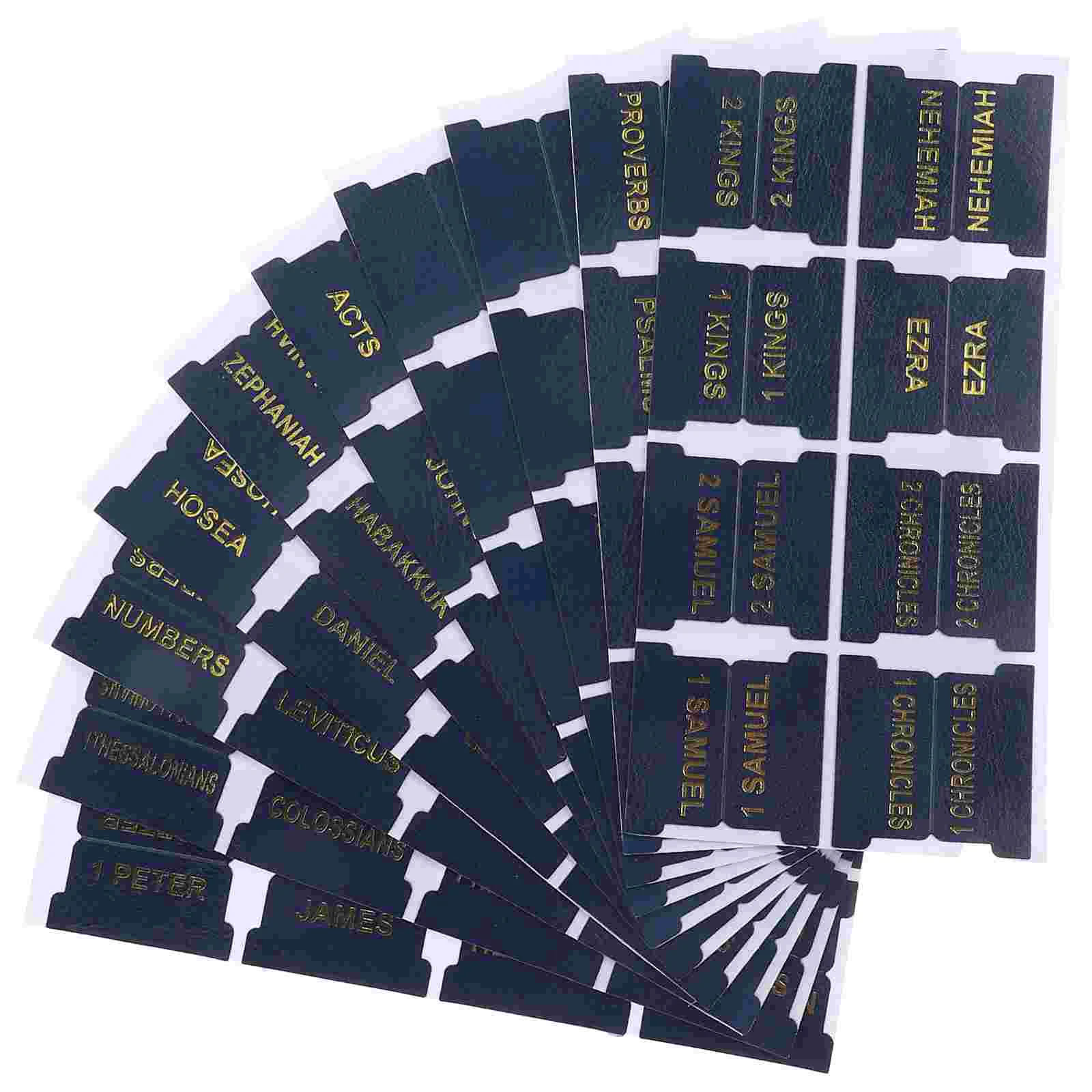 Bible Index Tags Tabs for Men Bookmarks Label Women Markers Page Divide Male