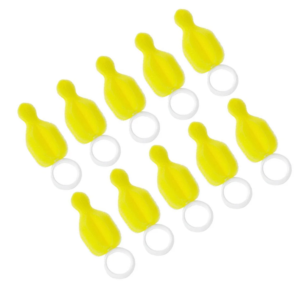 

20pcs Cleaner Portable Small Pacifier Soother Sponge Brush Bottle Pacifier Cleaning Sponge for Home Outdoor Travel