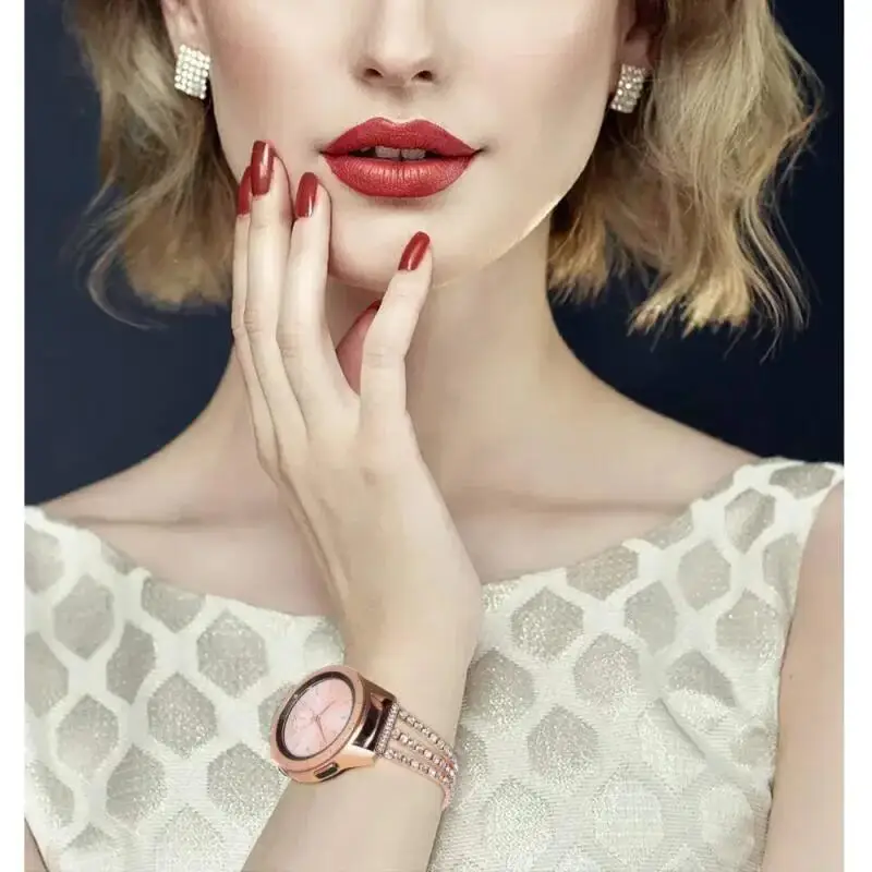 Diamond Shiny Design Metal Bracelet Watchband Accessories